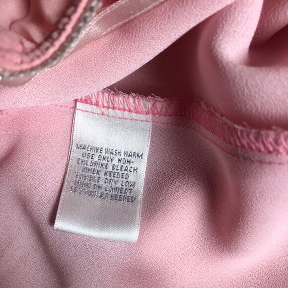 Worthington Skirt Womens Size 8 Pink Ombre Pull-on Asymmetrical Midi - Picture 7 of 8